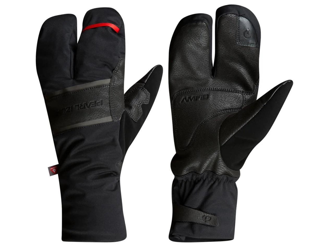 Pearl iZUMi AmFIB Lobster Gel Gloves (Black) (L)